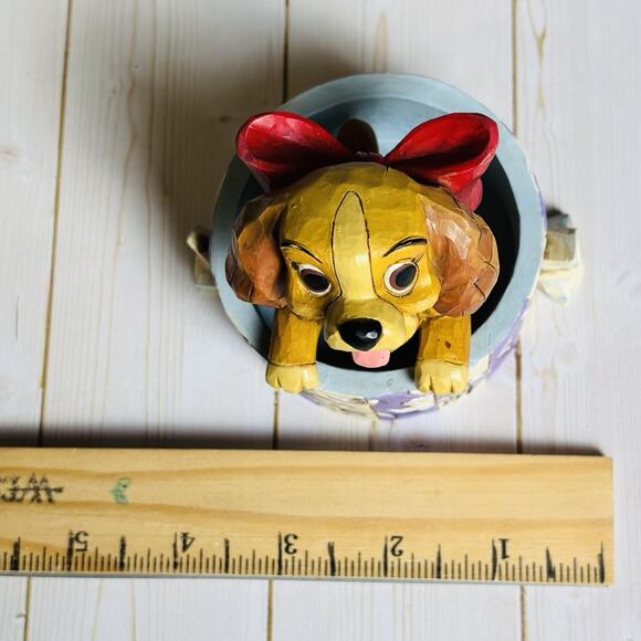 Jim Shore 2007 Walt Disney Traditions Lady And The Tramp Lovely Lady Enesco Dog - Picture 8 of 9